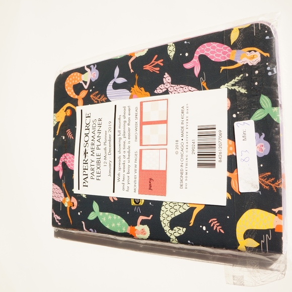 2019 Mermaid Flexible Planner - Picture 4 of 4